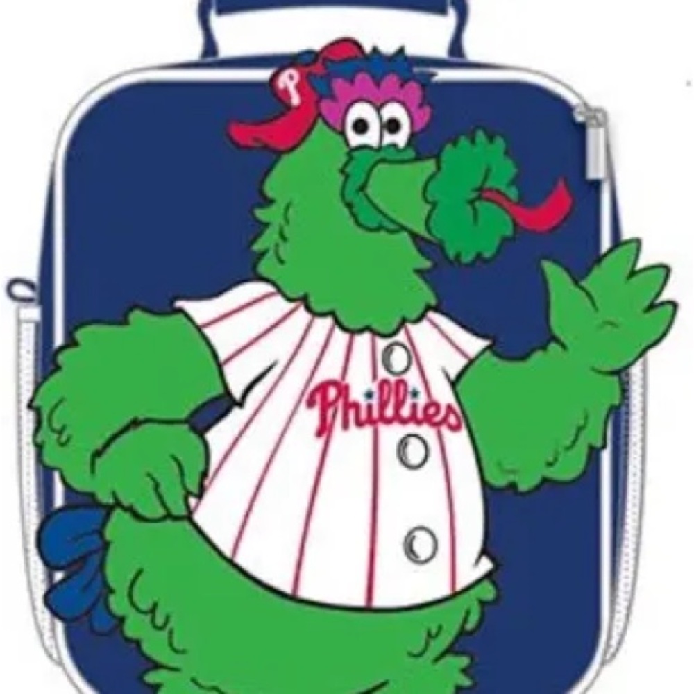 Phillie Phanatic Brand Philadelphia Phillies Lunch Bag